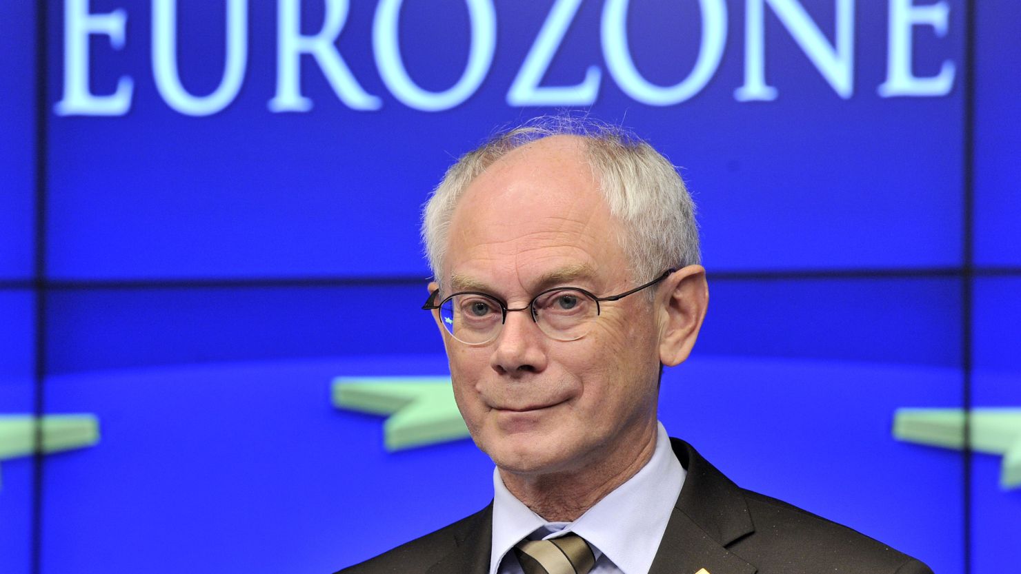 Herman Van Rompuy's memo singled out "member states that ... have consistently failed to meet the conditionality" of their relief.
