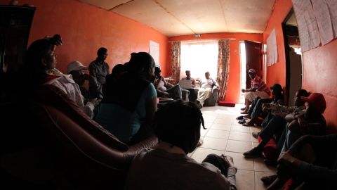 Soldaat's home in Khayelitsha, has become a sanctuary for lesbians escaping abuse from their other residents. It's also become a meeting place for activists pushing to make corrective rape a hate crime. 