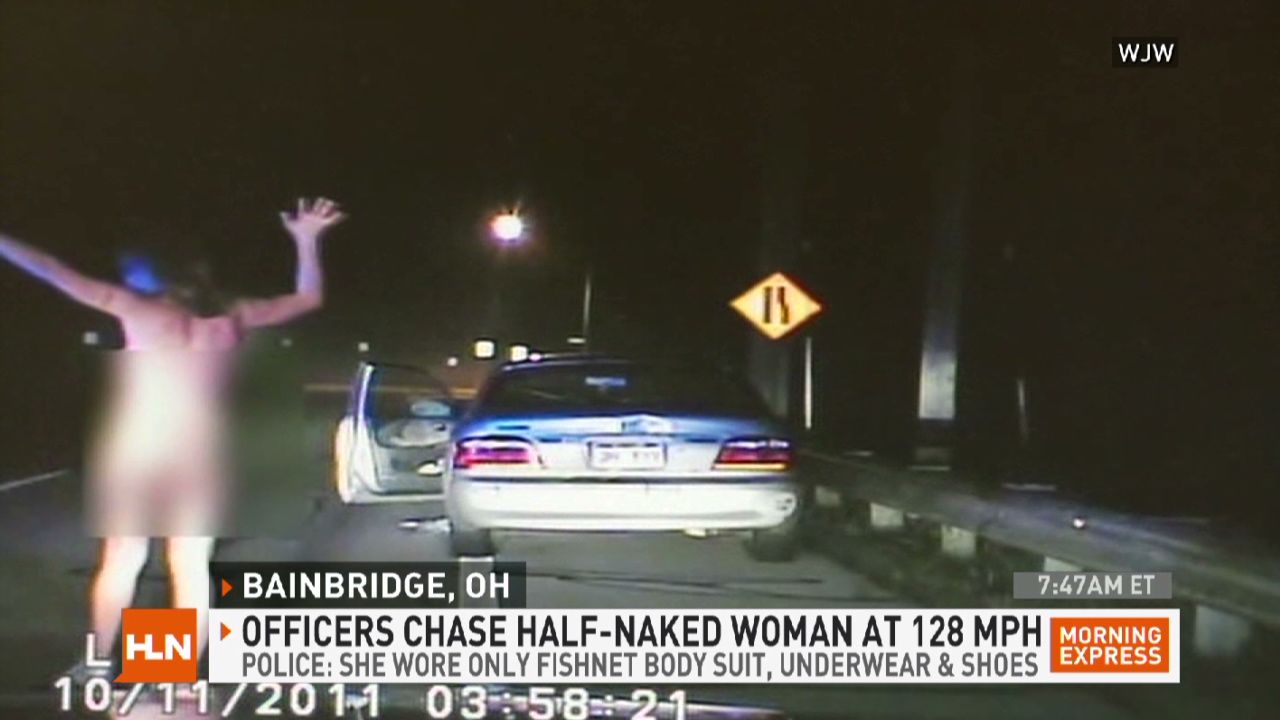 Driver wearing only a fishnet body stocking was going 128 mph | CNN