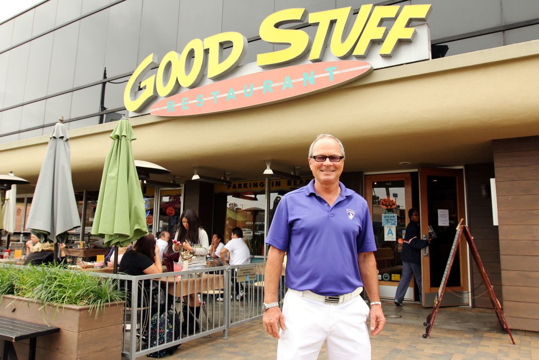 Cris Bennett, owner of Good Stuff Restaurant, has added more healthy options to his menu.