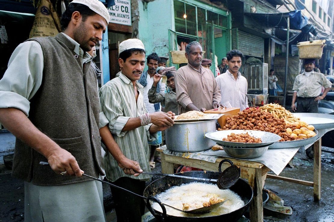New Delhi's old city streets of Chandni Chowk are a hub for the city's best street food. 