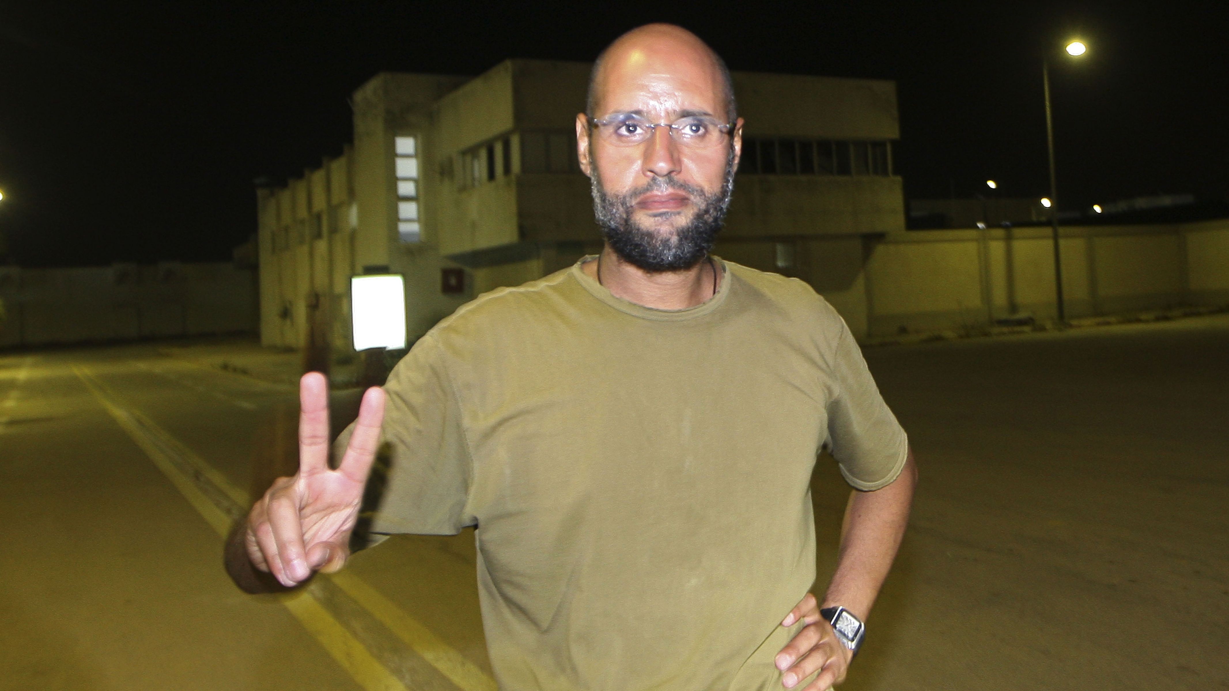 Saif al-Islam, son of late former Libyan leader Moammar Gadhafi, is wanted for crimes against humanity.