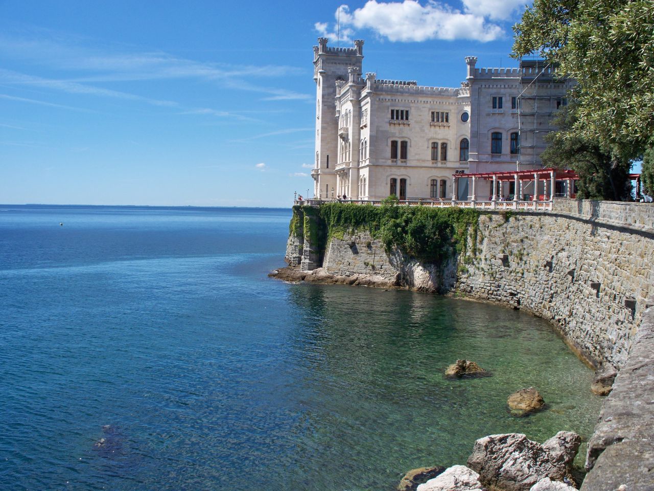 Trieste, two hours east, is emerging as a rival port to Venice.