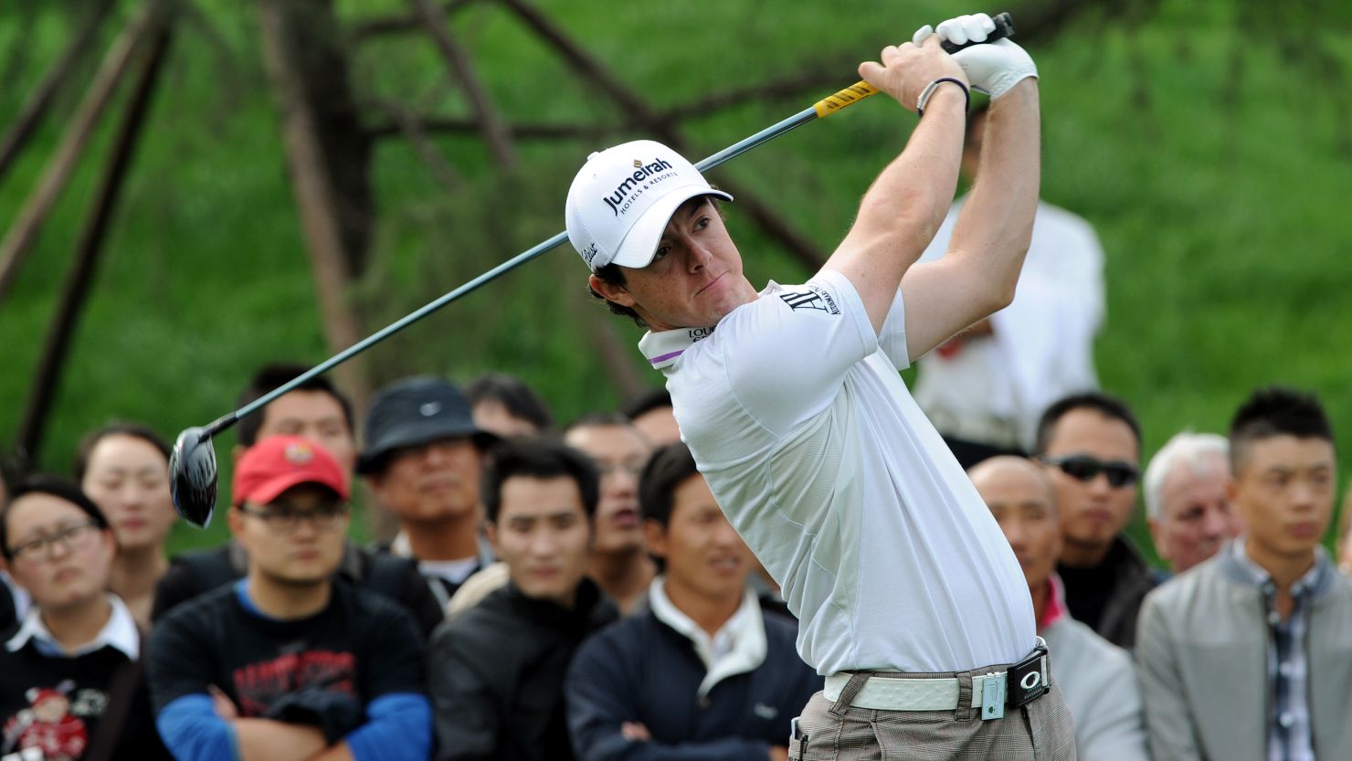 Northern Ireland's Rory McIlroy extended the one-shot lead he held after day one in Shanghai.