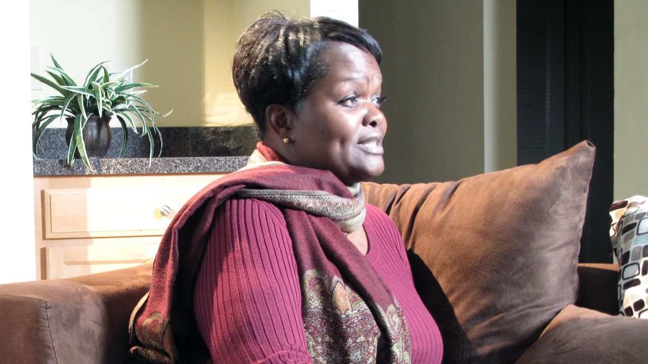 Kenya Smith served in the U.S. Navy for 14 years. Now, because she cannot find a job, she is homeless.