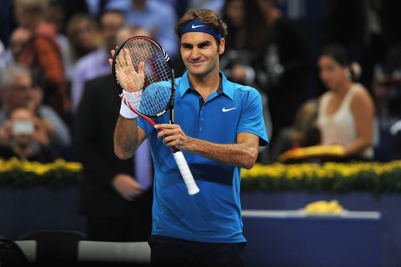 Federer wins opener in home tournament | CNN