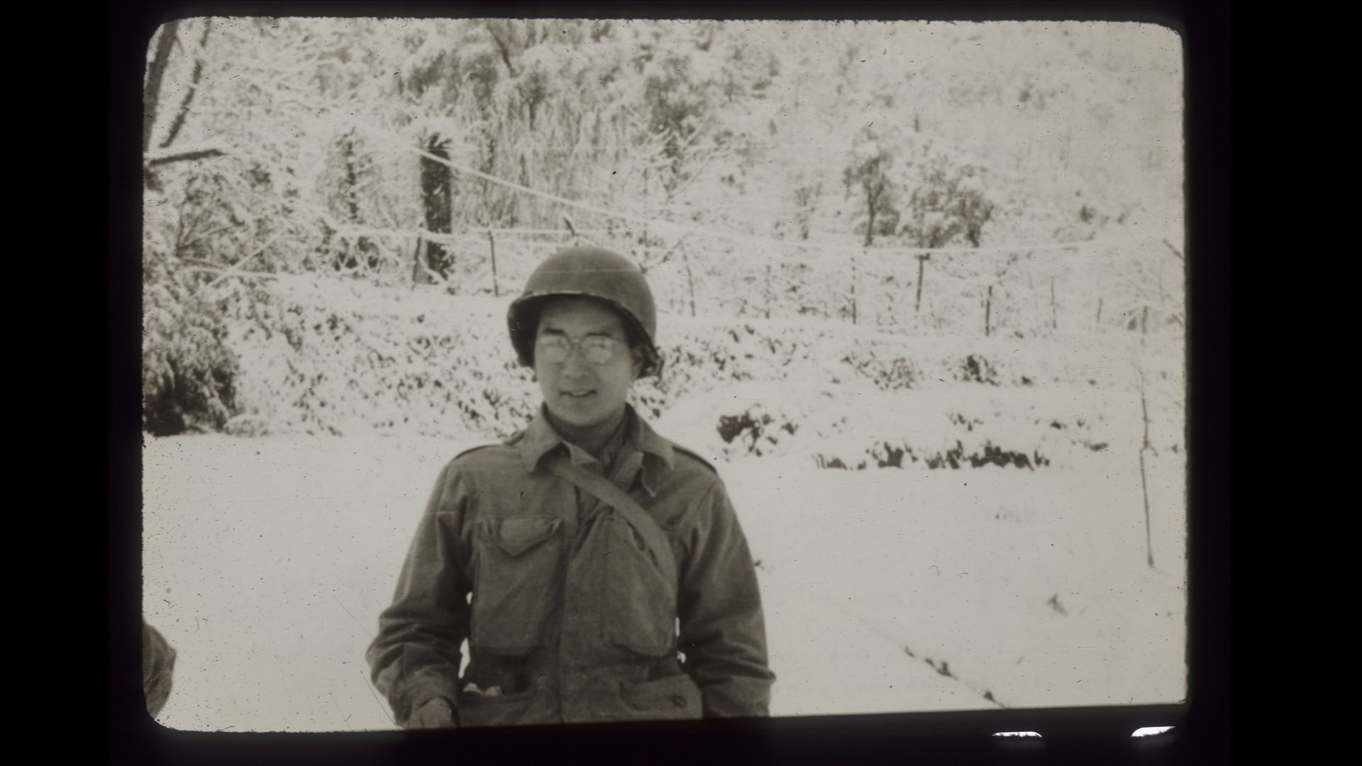 Susumu Ito in Germany, winter of 1944-45.