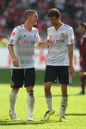Bayern Munich endured a frustrating end to last season, registering a third-place finish in the German Bundesliga. Despite a disappointing campaign, the four-time European champions are represented on the shortlist by Germany pair Bastian Schweinsteiger and Thomas Muller.