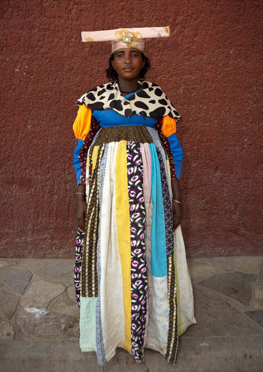 The Namibian women who dress like Victorians