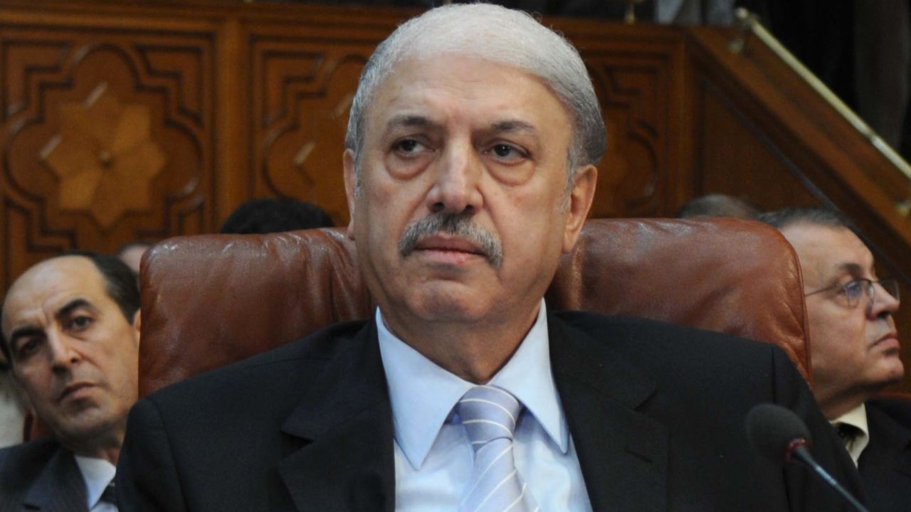 Yussef al-Ahmad, Syria's ambassador to the Arab League, attends a meeting in Cairo on Wednesday.