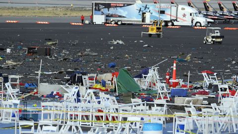 A plane crashed into spectators at the National Championship Air Races in Reno, Nevada, on September 16.