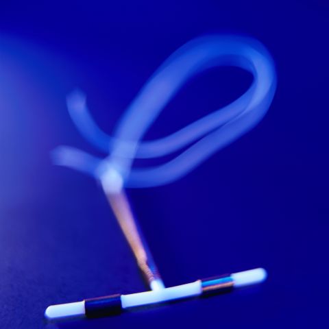 An intrauterine device, or IUD, is a flexible T-shaped device that's inserted by a doctor into a woman's uterus. The devices block sperm and change the lining of the uterus, which may keep a fertilized egg from attaching. Pregnancy is prevented from three to 12 years, depending on the type. 