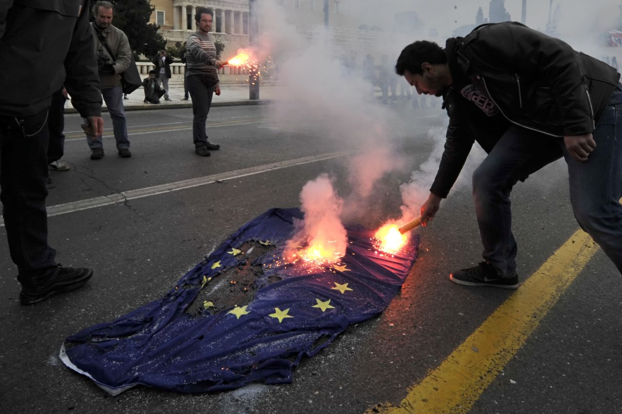 But the global economic crisis has caused major financial headaches for many member nations, sparking disunity and leading to fears Greece may become the first nation to pull out of the euro.