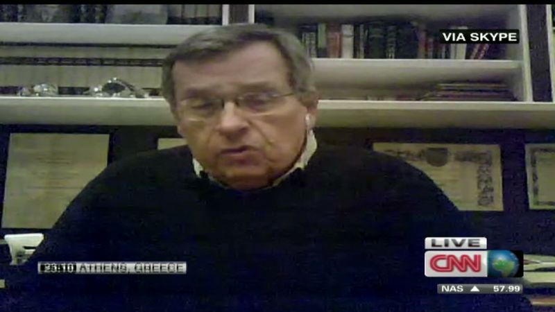 Fmr. Greek Finance Minister Stefanos Manos talks debt crisis.