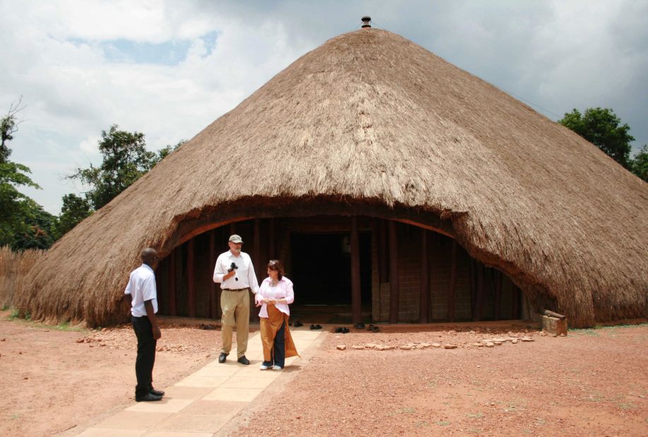 The Buganda Shrine in Uganda was once the biggest thatch structure of the Buganda civilization. It was burnt down in 2010 but Adjaye says "its sheer power and meaning," had a profound effect on him.