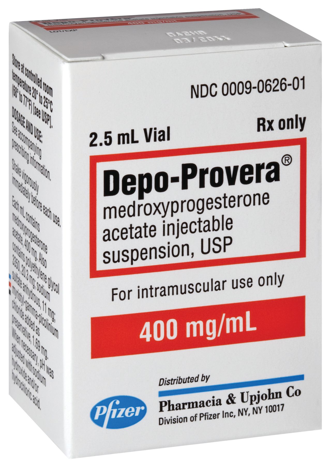 Depo-Provera, an injection form of birth control, provides protection for three months with hormones that prevent ovulation and block sperm. It doesn't contain estrogen, as do some other forms of birth control. As a result, it is a popular option for women who can't take estrogen or who are breastfeeding. 