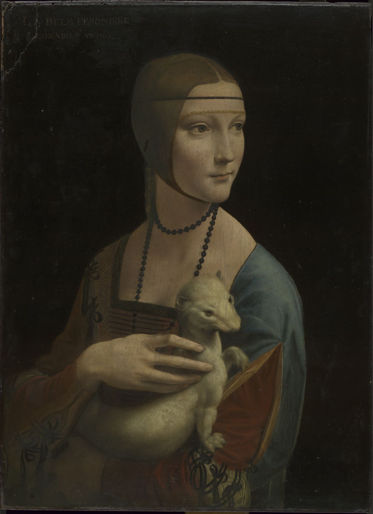 Portrait of Cecilia Gallerani ("The Lady with an Ermine") (c.1489-90)