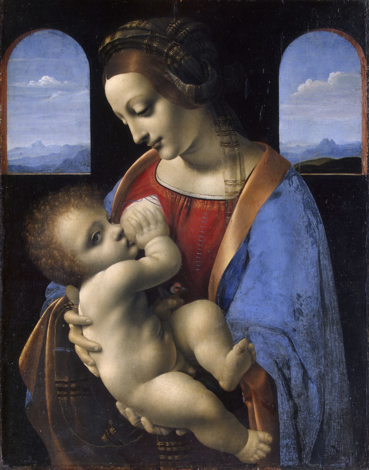 The Virgin and Child ("The Madonna Litta") (c.1491-5)