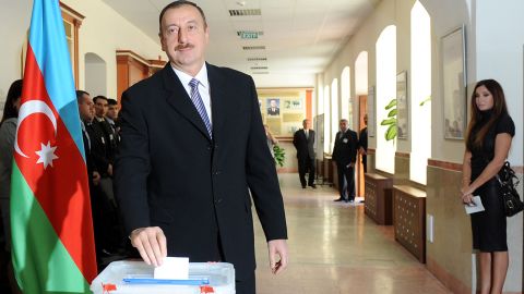 President Ilham Aliyev has been in power since 2003, although international observers have questioned the fairness of Azerbaijan's electoral process.