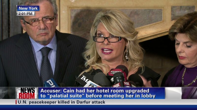 Accuser details alleged Cain harassment