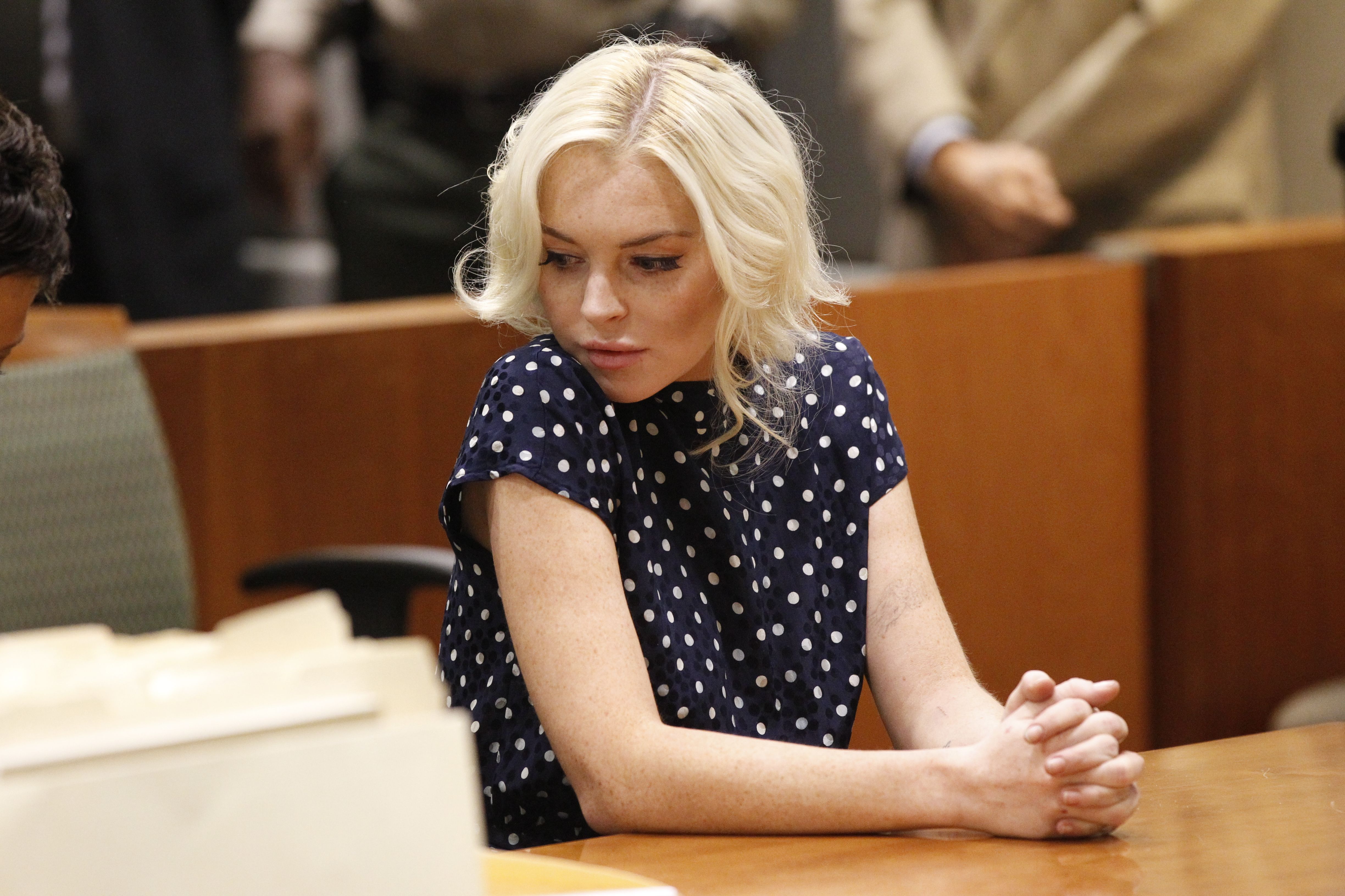 Photos: Lindsay Lohan ordered to jail - Los Angeles Times