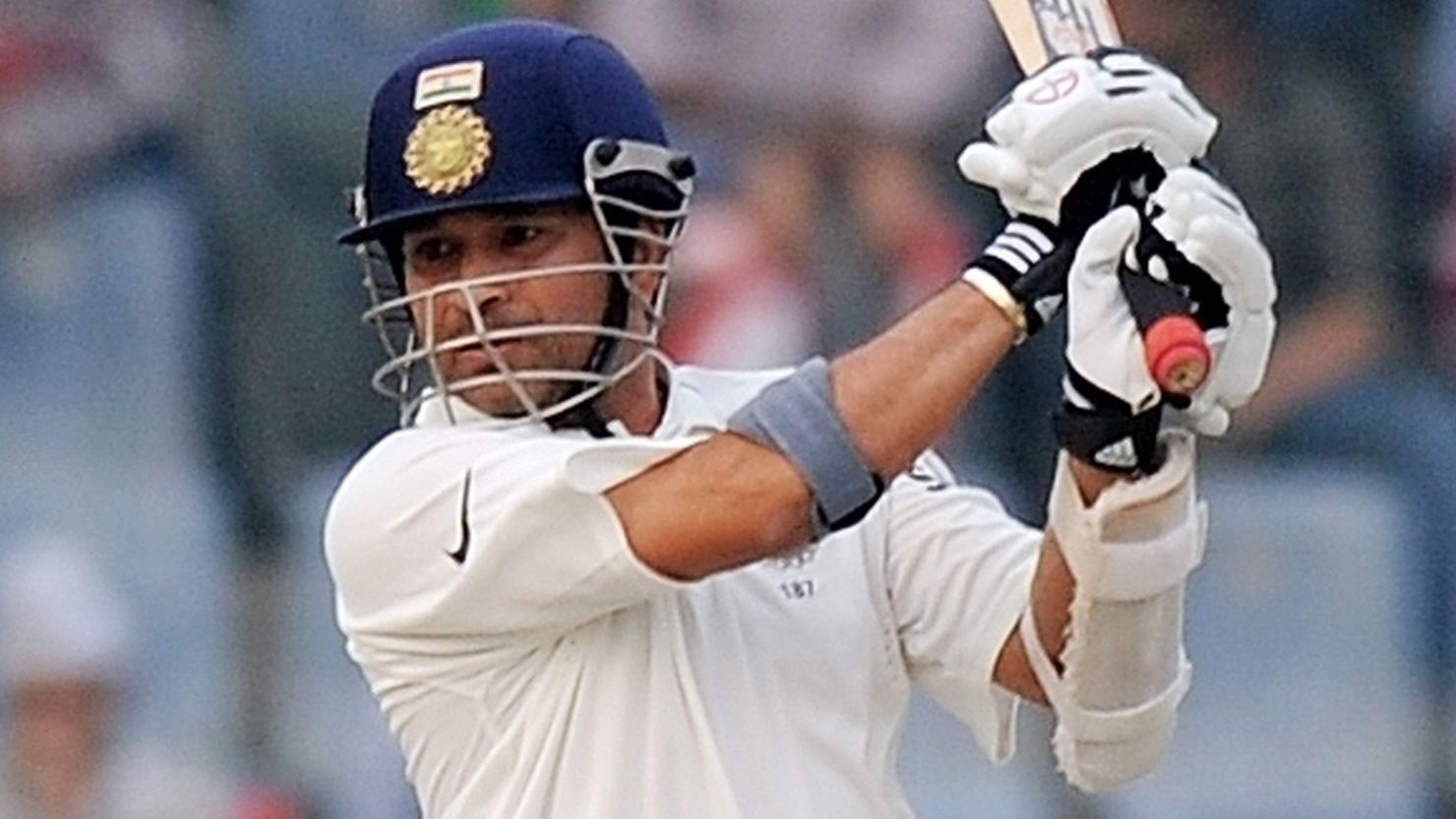 Indian batsman Sachin Tendulkar is the first player in the history of cricket to score 15,000 Test match runs.