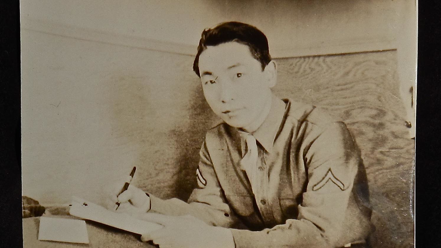 Don Oka serving during World War II.