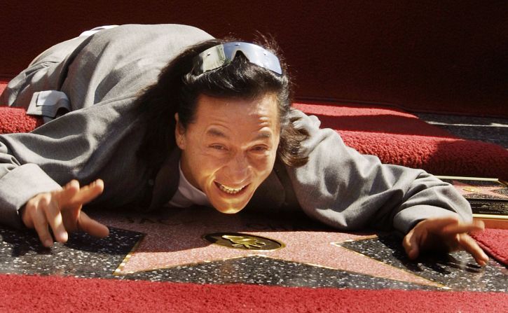 walk of fame jackie chan