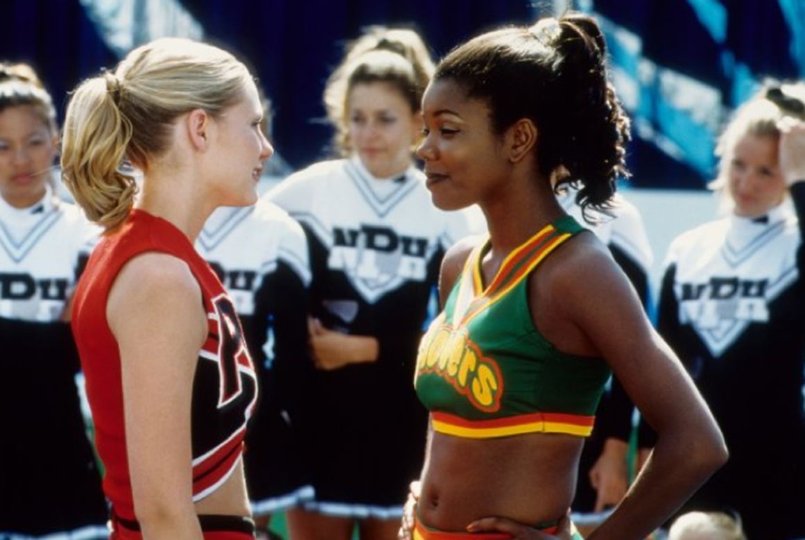 <strong>"Bring It On":</strong> Kirsten Dunst and Gabrielle Union star as a pair of high school cheerleaders whose teams are pitted against each other. <strong>(Netflix) </strong>