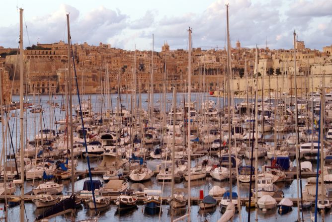 Across the harbor from Valletta sit the Three Cities of Senglea, Cospicua and Vittoriosa, each on peninsulas pointing toward the capital.