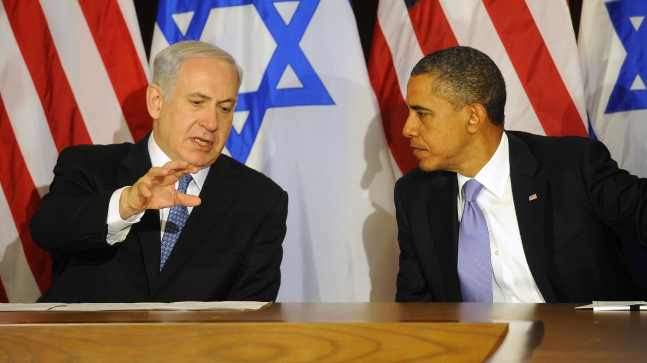 President Obama meets with Israeli Prime Minister Netanyahu during the U.N. General Assembly Session on September 21.