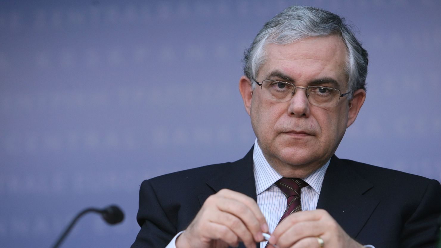 Lucas Papademos, a former European Central Bank vice president, has been named prime minister of Greece.
