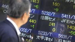 Asian stocks are under pressure over fears that Europe may enter a recession.   