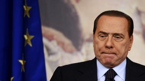 Italy's longtime prime minister, Silvio Berlusconi, stepped down in the wake of the eurozone crisis.
