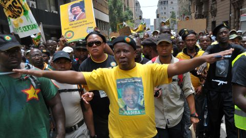Controversial African National Congress youth leader Julius Malema has been suspended from the ruling party for five years.