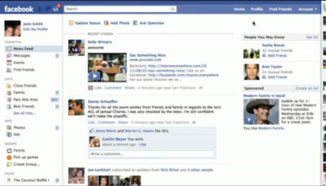 Facebook opens to anyone older than 13 with a valid e-mail address. That same month, the site introduces its News Feed, which highlights updates, photos, etc., from friends within your network. Users revolt, starting petitions to change Facebook back, although -- as with most Facebook changes -- they eventually grow to embrace the feature. 