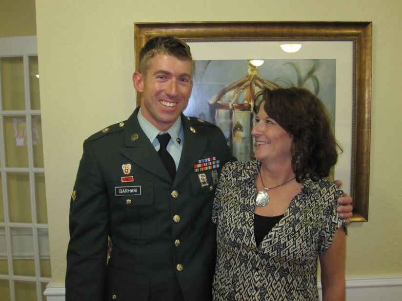 Robyn Barham <a href="http://ireport.cnn.com/docs/DOC-700356">posted this tribute to her son</a>, Robert Barham, who is currently serving in the U.S. Army. She says her son "strives to do his best" and he recently got promoted to sergeant. Barham says it's important to pay respect to our veterans because, "the sacrifices made by our armed servicemen and women can never be honored enough.  We are free today because of our active duty and veterans of the past. I truly thank him for his hard work and his accomplishments since becoming a soldier."