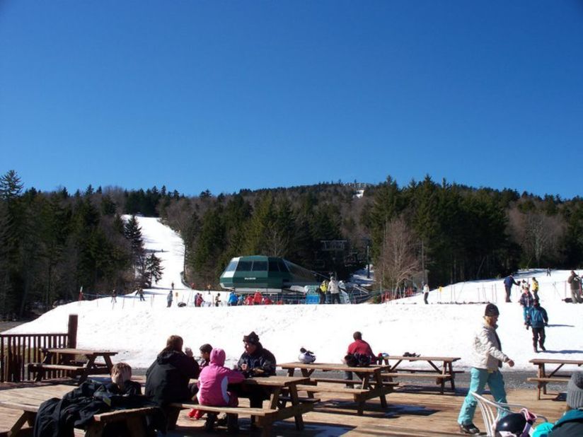 iReporter Belle1708 took this photo at Snowshoe. "Snowshoe really exceeded our expectations. Having only been out west, I was nervous about a smaller mountain. But Snowshoe really knows what they're doing, and we felt like we were really in a big mountain ski village."