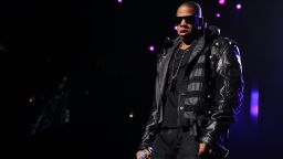 Recording artist Jay-Z performs onstage at Madison Square Garden on March 2, 2010 in New York City.