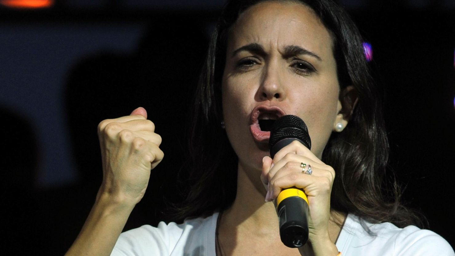Maria Corina Machado is vying to be an opposition unity candidate in Venezuela's presidential election.