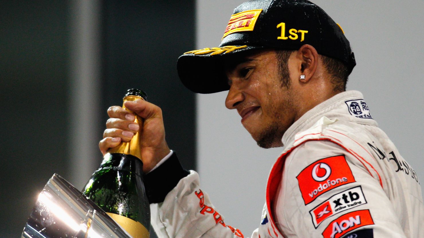 Lewis Hamilton's victory in Abu Dhabi was only his third in the 2011 Formula One season.