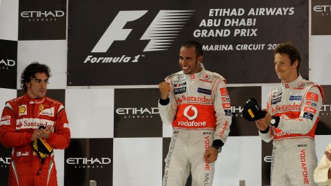 Lewis Hamilton's victory keeps him in fifth place but he gained ground on all those above him in the drivers' standings.