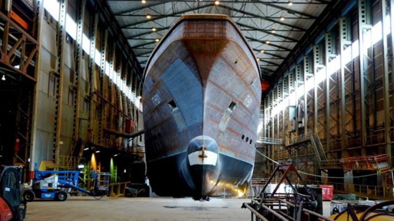 The hull and medium speed diesel engine are designed with the latest technology to make the yacht as green as possible.