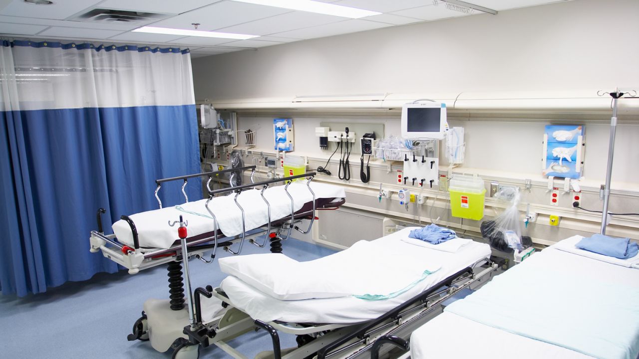 hospital beds ER emergency room