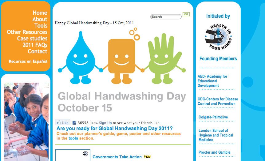 cdc global handwashing day