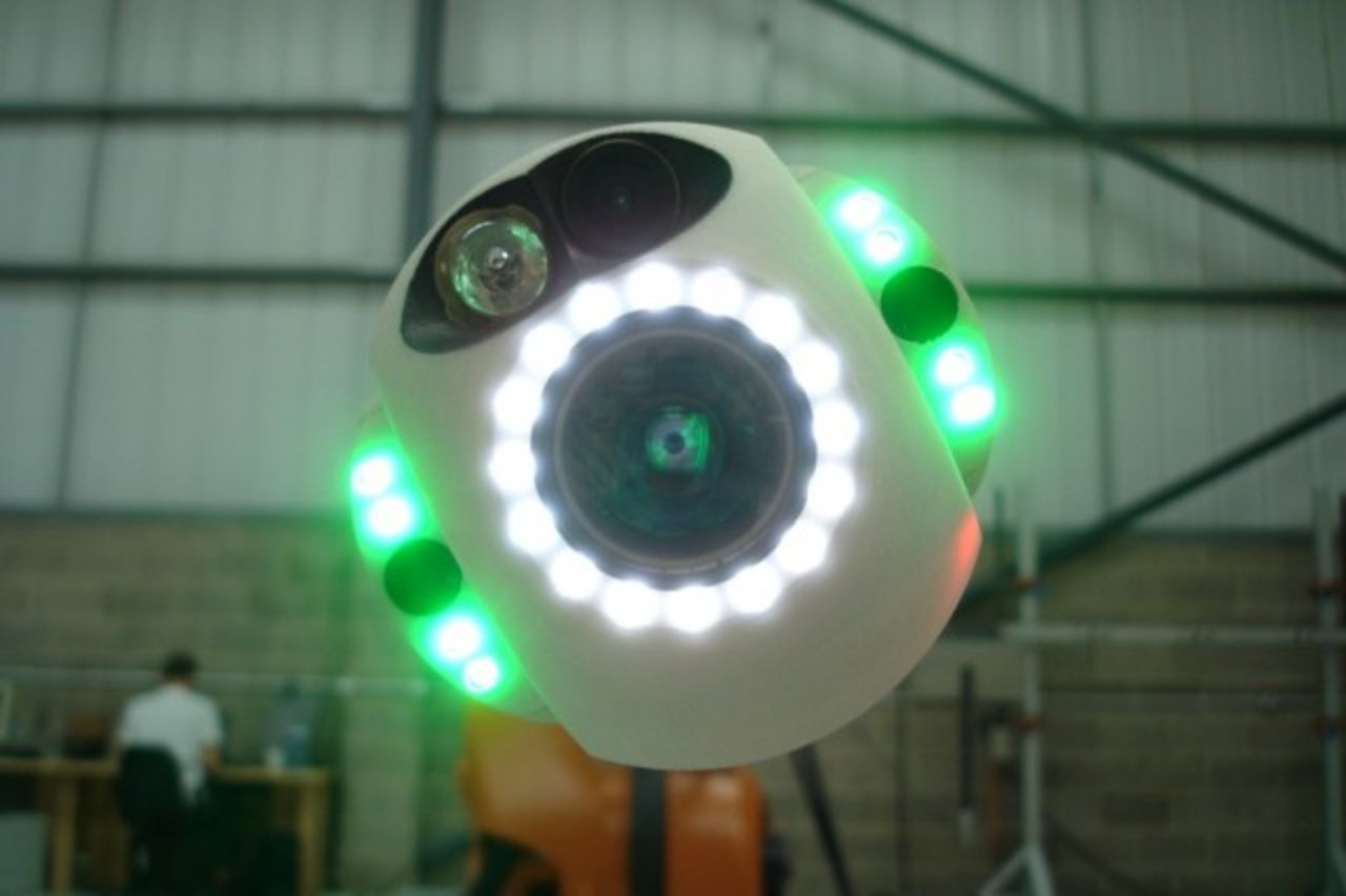 A range of tools can be fitted to the tip, including cameras and lights. 