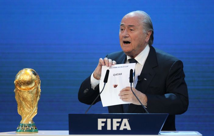 In December 2010, Blatter was heavily criticized for suggesting gay football fans should "refrain from sexual activity" if they wished to attend the 2022 World Cup in Qatar, where homosexuality is illegal. Blatter later apologized and said it had not been his intention to offend or discriminate.