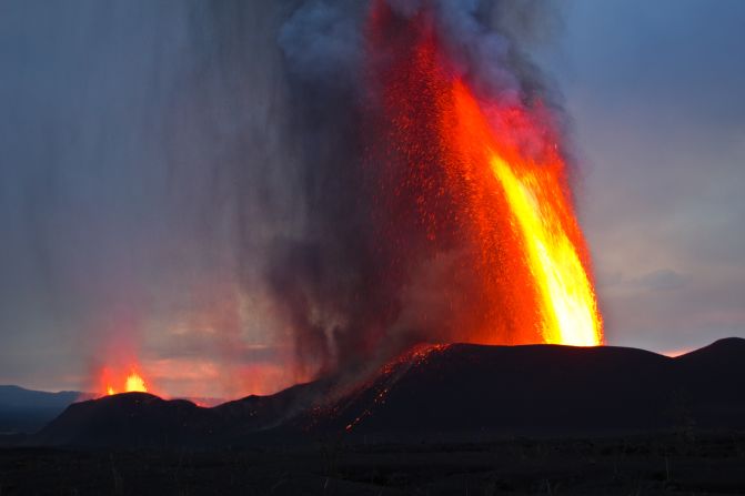 Virunga National Park in the Democratic Republic of Congo is inviting tourists on overnight treks to witness the latest lava eruptions from nearby Nyamulagira volcano.