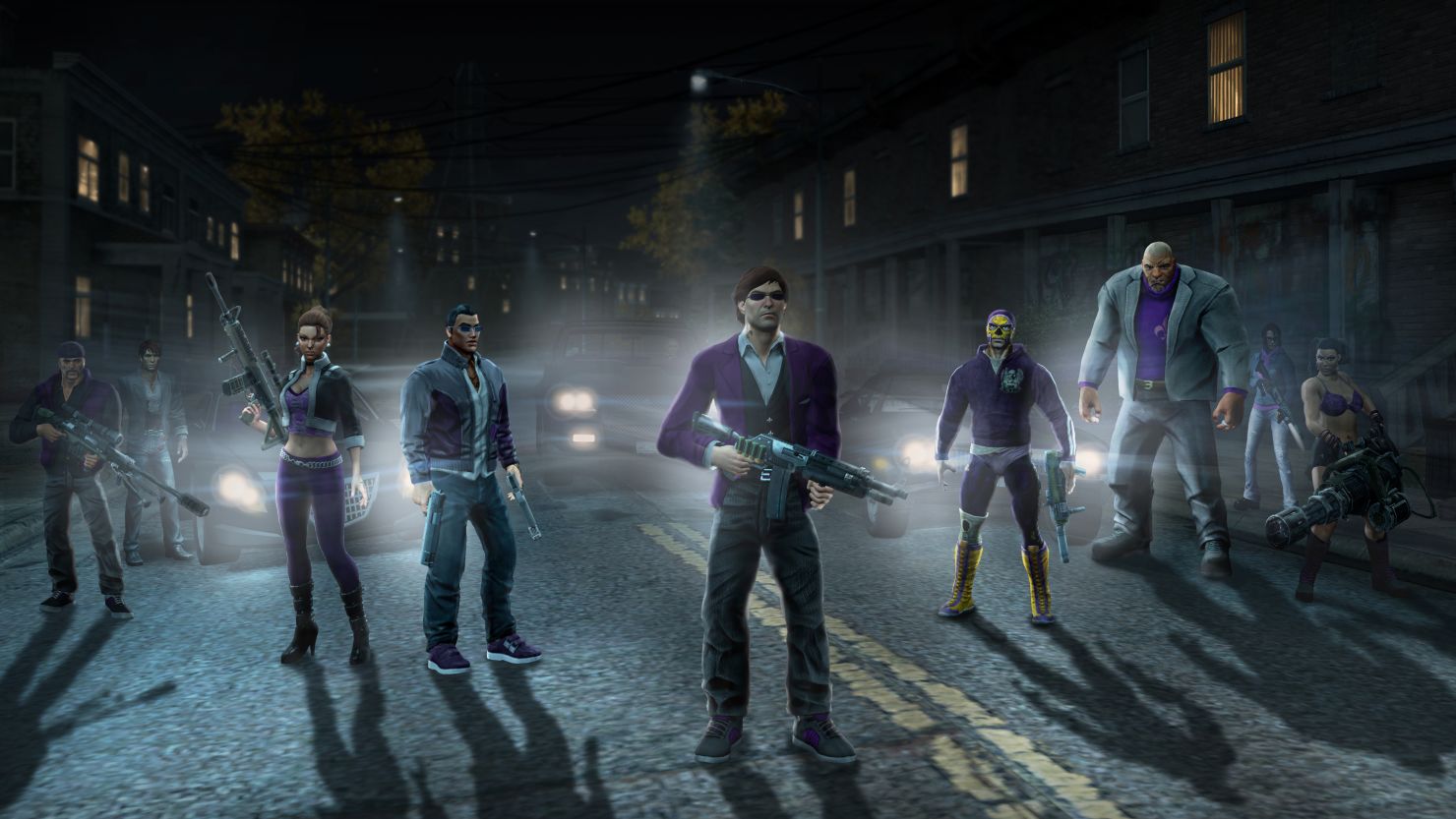 "Saints Row: The Third" is a shooter game with many weapons choices, from dual pistols to targeted air strikes.