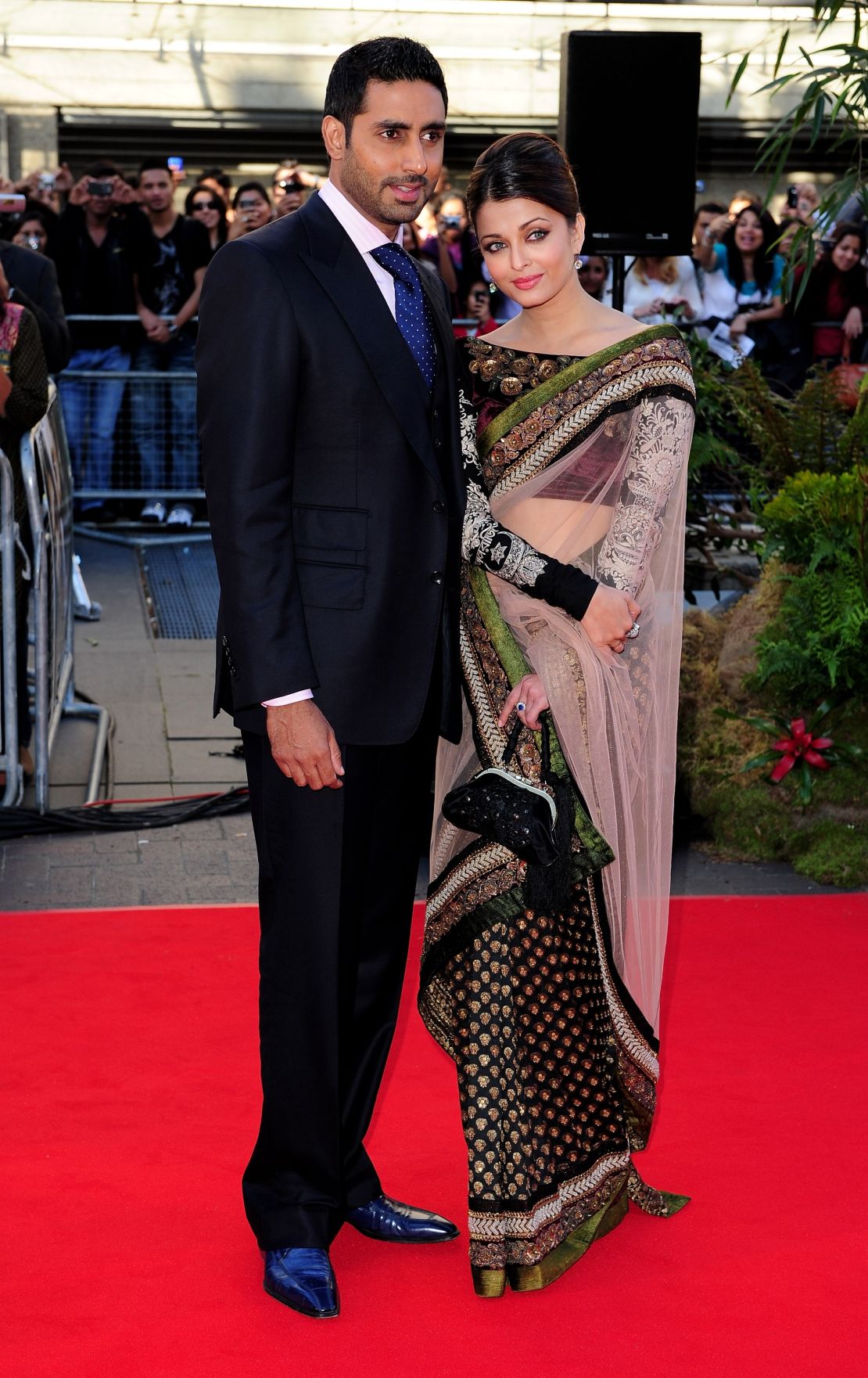 Abhishek Bachchan and Aishwarya Rai  at the BFI Southbank on June 16, 2010 in London, England.